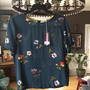 Jack Wills Teal Blouse